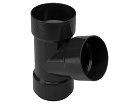 TRÓJNIK DWUKIELICHOWY KANION   90 / 90 x 67   CZARNY WAVIN    (3024024)