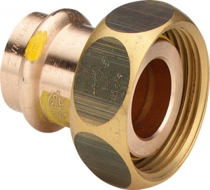 VIEGA PROFIPRESS GAZ DWUZŁĄCZKA Z SC (BRĄZ)   22 x 1 3/8 GW