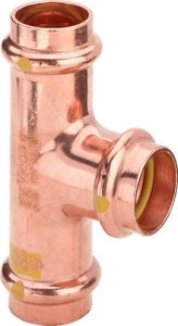 VIEGA PROFIPRESS GAZ TRÓJNIK Z SC (MIEDŹ)   54 x 28 x 54