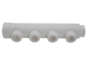 ROZDZIELACZ   50 x 25   4 OBW   PPR BIAŁY WAVIN