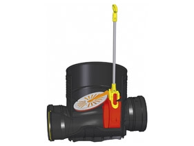 ZASUWA BURZOWA T0 + KINETA   315 / 160   WAVIN