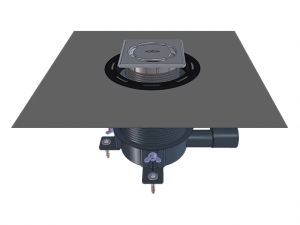 Wpust prysznicowy DN40/50 poziomy