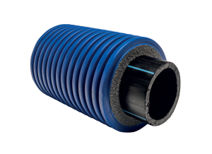 RURA PREIZOLOWANA COOL   90 / 32 x 3,0    CHŁODNICZA CZARNA PN16   (M9032PEWI) MICROFLEX