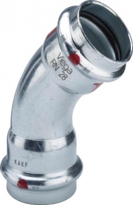 VIEGA PRESTABO ŁUK 45° Z SC   35 2K