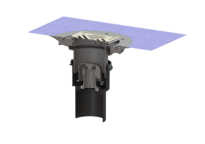 WPUST ECOGUSS DN100 PION. Z VARIOFIX 138X138