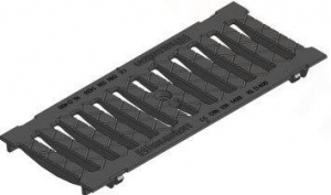 FASERFIX KS 150, ruszt żeliwny, szczelinowy, SW 18, kl. D 400 /11463/