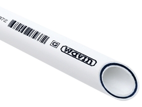 RURA GF Z WŁÓKNEM SZKLANYM   90 x 12,3 x 4000   PN20 PPR BIAŁY WAVIN