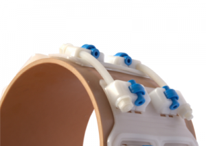 ZAMEK PŁÓZ L /plastikowy pret gwintowany M8 2szt=1 kpl/