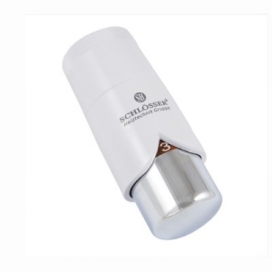 GŁOWICA TERMOSTATYCZNA BRILLANT DZ BIAŁA-CHROM (POŁĄCZENIE TYPU RA-N) SCHLOSSER (600500001)