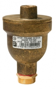 ZAWÓR NAP-ODPOWIETRZAJĄCY DO WODY 7040 DN20 PN16