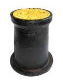 SKRZYNKA DO ZASUW H=270 GAZ AEON