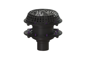 WPUST DACHOWY PODWÓJNY ECOGUSS 100
