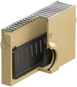 ACO SELF Euroline Skrzynka odpływowa   ruszt ze stali ocynk. 38703