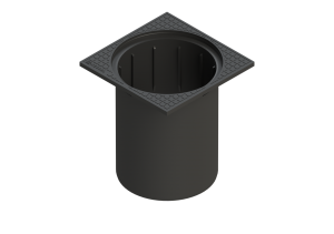 NASADA Z KLAMRĄ KL. D LW400 (H.350)