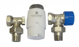 ZESTAW TERMOSTATYCZNY STANDARD 1/2GZ X 1/2GW KĄTOWY GŁOWICA INVEST M30X1.5 SH SCHLOSSER (602200009)