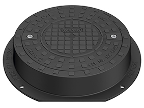 WŁAZ ŻELIWNY NA STOŻEK  12,5 T 2 ŚRUBY   315   WAVIN