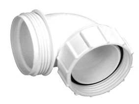 ADAPTER KĄTOWY DO SYFONÓW KAN. WEWN. HEPVO WT40 BIAŁY WAVIN