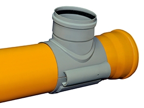 ODGAŁĘZIENIE NASADOWE PVC KAN. ZEWN.   200 x 160   WAVIN