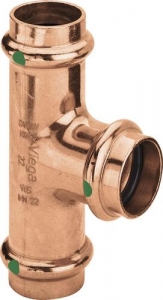 VIEGA PROFIPRESS WODA TRÓJNIK Z SC   18 x 15 x 18   (MIEDŹ)