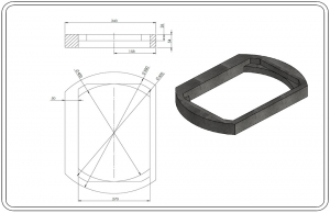 ADAPTER POD WPUST   TX/4052/10B