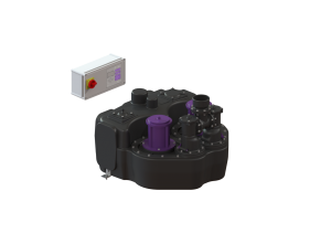 PRZEPOMPOWANIA AQUALIFT F DUO 1500-S3, 400V, BEZ ZASUWY