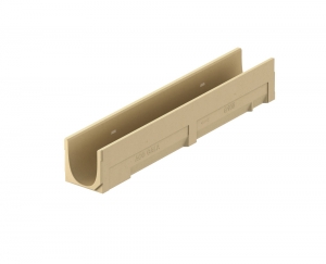 ACO GALA G100 Korytko z polimerbetonu 0.0 , z wyżłobiem w dnie do wybicia,