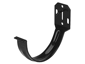 UCHWYT RYNNY STALOWY DOCZOŁOWY KANION   160   CZARNY OCYNK WAVIN    (4045111)