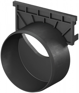 ACO Hexaline Ścianka czołowa z króćcem O110mm