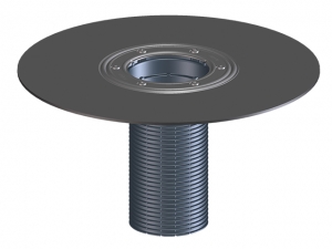 ELEMENT NADBUDOWY 80MM/D110 O-RING Z KOŁN BITUMICZNYM