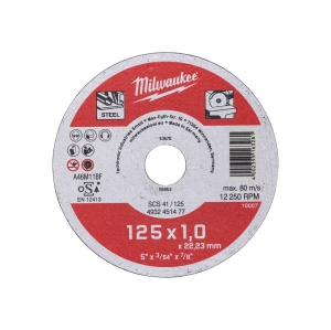 Tarcza do cięcia metalu Contractor 125X1 - 1szt.