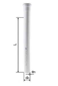 RURA PP 32  0,25M BIAŁA   AMAX PRO