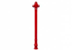 HYDRANT NADZ. 8005 DN80 PN16 CZERW. RD1500 PODW. ZAMKN.