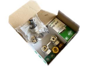 ZESTAW Z GŁOWICĄ TC-S3 KĄTOWY (GŁOWICA M30X1,5) (F31006) SIMPLEX