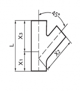 TRÓJNIK BEZKIEL. 100X100<45 KML (MLK) RSP