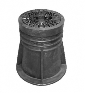 SKRZYNKA ULICZNA DO ZASUWY WODA ŻELIWNA JAFAR