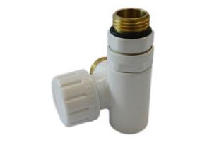 TRÓJNIK TERMOSTATYCZNY DO GRZAŁKI PRAWY ZŁĄCZKA PEX 16X2 - BIAŁY SCHLOSSER (604900002)