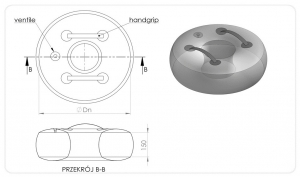 SZALUNEK PNEUMATYCZNY   PU-TS/500/20