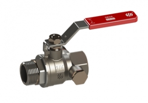 ZAWÓR KULOWY ARCO SENA VA30 ZE SPUSTEM I ODPOWIETRZNIKIEM DŹWIGNIA   1/2