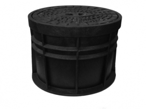 SKRZYNKA ULICZNA DO HYDRANTU PEHD POKRYWA ŻELIWO