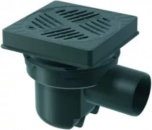 WPUST PODWÓRZOWY ECOGUSS POZIOMY DN100