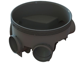 KINETA BASIC PP ZBIORCZA 45   600 / 200   WAVIN