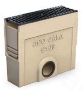 ACO GALA G100 Skrzynka odpływowa EK 37 od korytek wys. 15, 17,5 i 20 cm