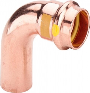 VIEGA PROFIPRESS GAZ ŁUK 90° Z SC (MIEDŹ)   35 NYPL.