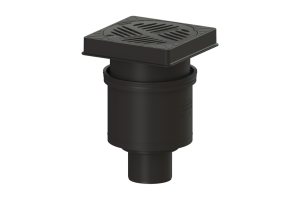 WPUST PODWÓRZOWY PIONOWY DN100 ECOGUSS