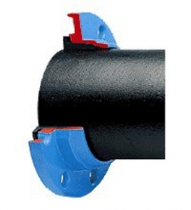 KOŁNIERZ DWUK..   80-  101 PN16 ŻEL   (7102) HAWLE