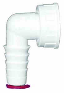 Kolano podłączeniowe do pralki lub zmywarki 1'x3/4' (d 17 - 23 mm
