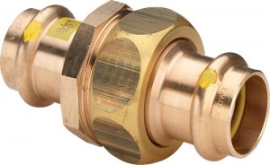 VIEGA PROFIPRESS GAZ DWUZŁĄCZKA Z SC (BRĄZ)   15