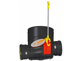 ZASUWA BURZOWA T0 + KINETA   400 / 160   WAVIN