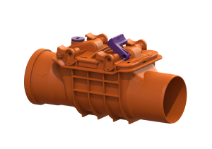 ZAWÓR ZWROT. 1-KLAP. KESSEL STAUFIX 100 /72100/