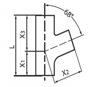 TRÓJNIK BEZKIEL. 100X50<70 SML RSP